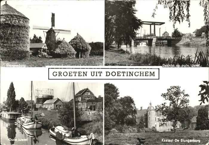 Doetinchem Slangenburg Kasteel Oude IJssel Gezicht op Oude IJssel