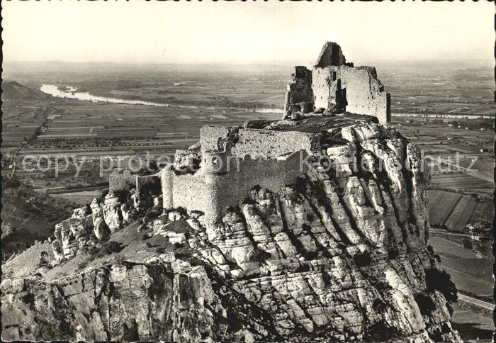 Valence 26 Schlossruinen Crussol Saint Peray