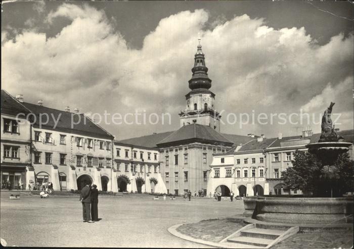 Kremsier Kromeriz Czechia Marktplatz Kirche