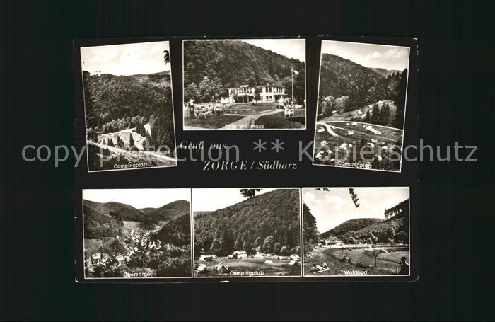 Zorge Campingplatz Cafe Waldhaus Oberzorge