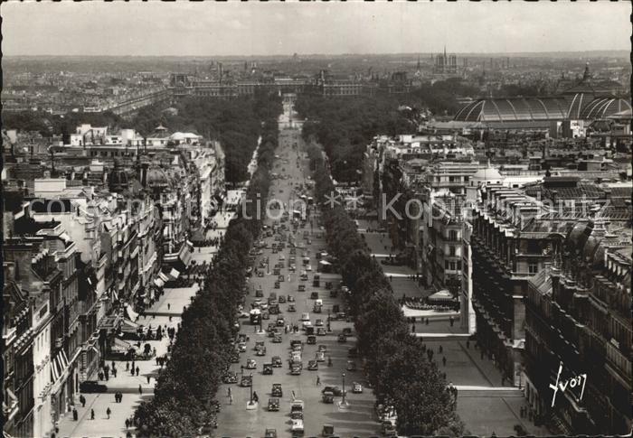Paris Avenue Champs Elysees