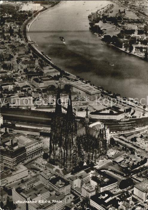 Koeln Rhein Dom Hauptbahnhof