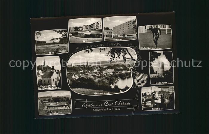 Bad Abbach Christophorus gotische Bergkirche Hungerturm Trinkhalle