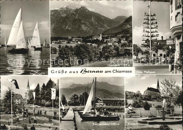 Bernau Chiemsee Segeregatta Maibaum Hochgern Minigolf Kampenwand Kurpark