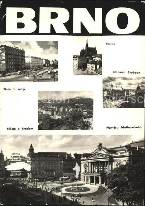 Brno Bruenn Kirche Petrov Svobody Stadtansichten