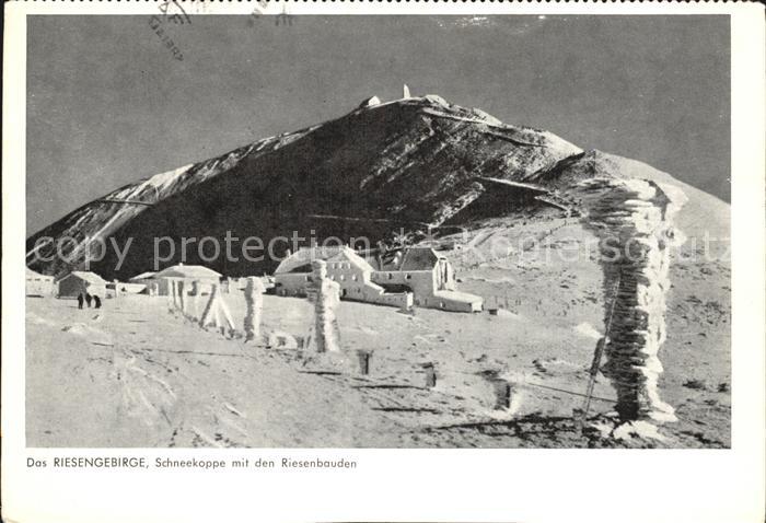Riesengebirge Krkonose Karkonosze Schneekoppe Riesenbauden
