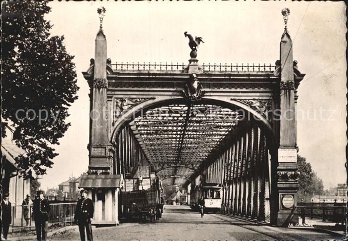 Strasbourg Alsace Rheinbruecke