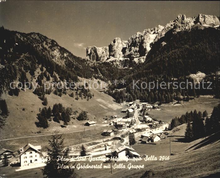 Val Gardena Groednertal Sella Gruppe