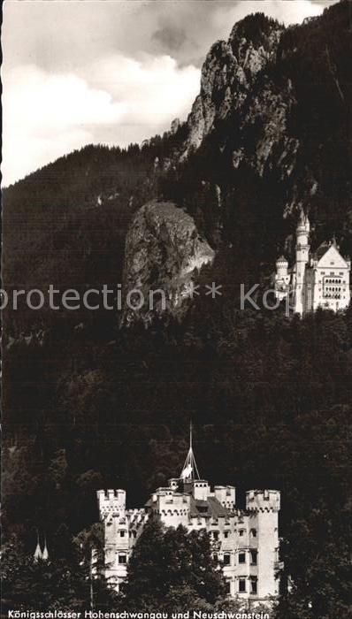 Hohenschwangau Neuschwanstein Koenigsschloesser