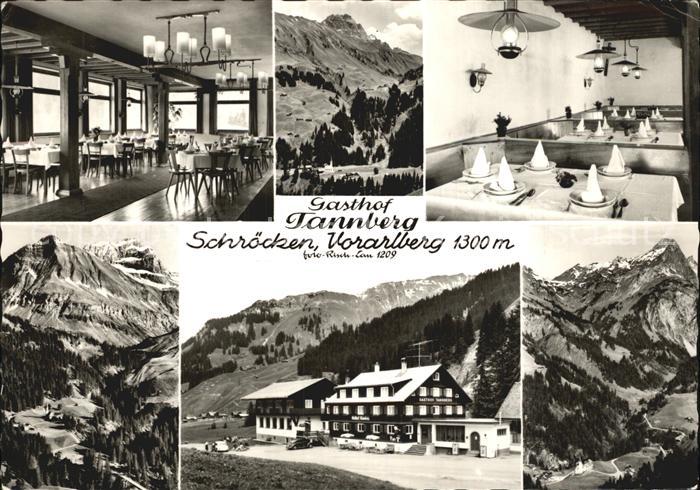 Schroecken Vorarlberg Gasthof Tannberg