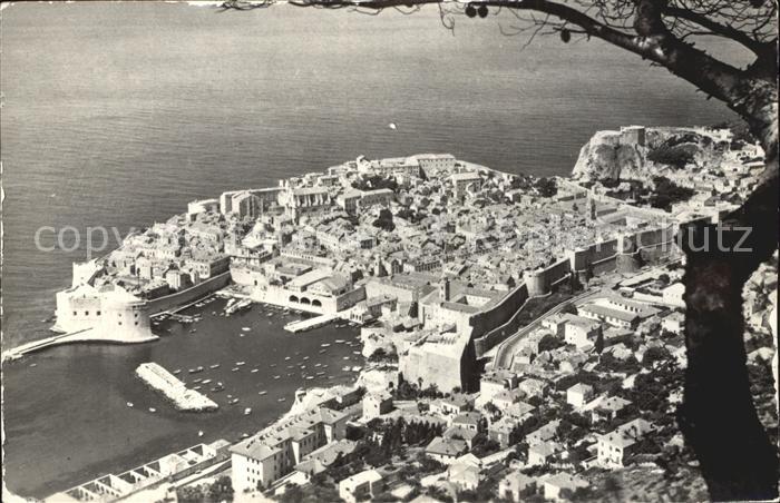 Dubrovnik Ragusa Luftbild