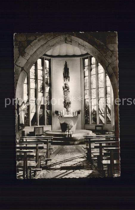 Koeln Rhein Madonna in den Truemmern