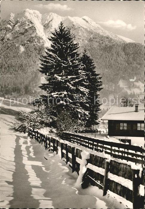 Oberstdorf Winter Rubihorn