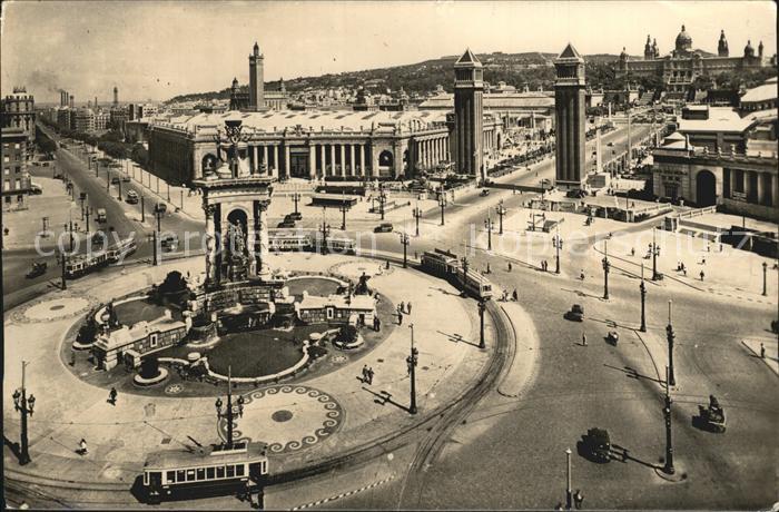 Barcelona Cataluna Plaza Espana