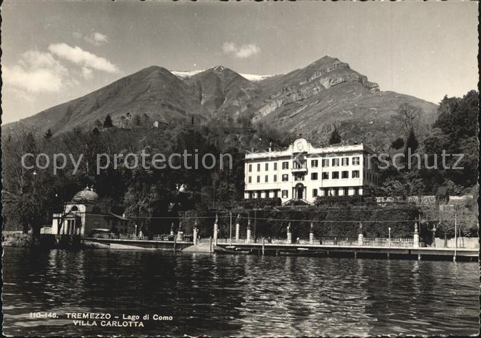 Tremezzo Lago di Como Villa Carlotta