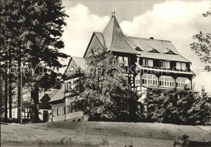 Friedrichroda FDGB Erholungsheim Spiessberghaus