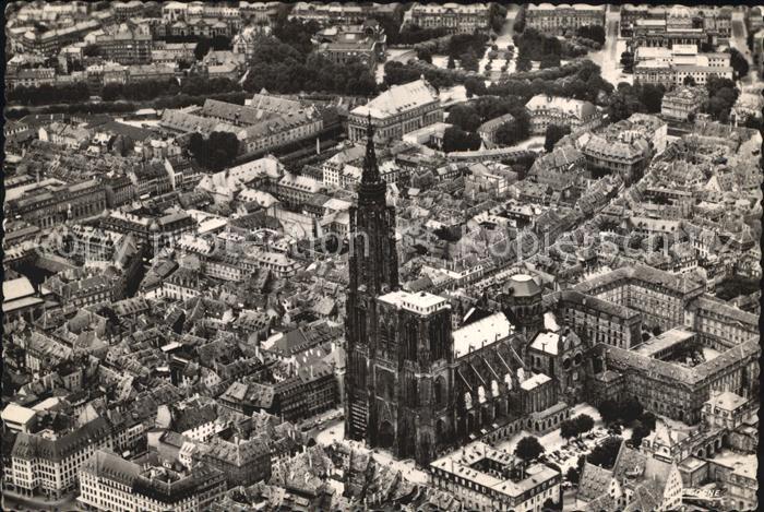 Strasbourg Alsace Luftaufnahme