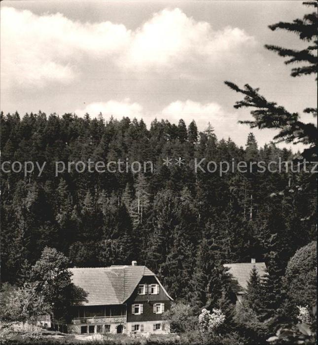 FREUDENSTADT BW Walde Pension Jaegerhaeusle