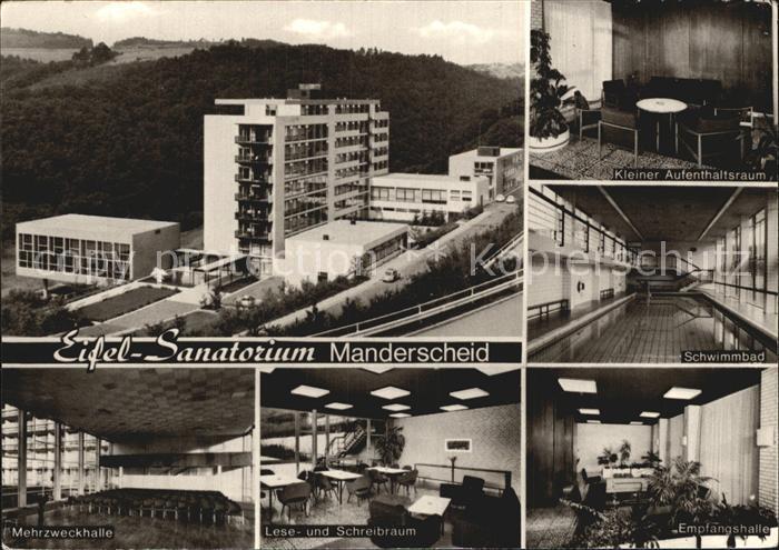 Manderscheid Eifel Sanatorium Empfangshalle