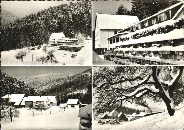 Herrenalb Bad Herrenalb Gaistal Evangelisches Ferienheim Aschenhuette