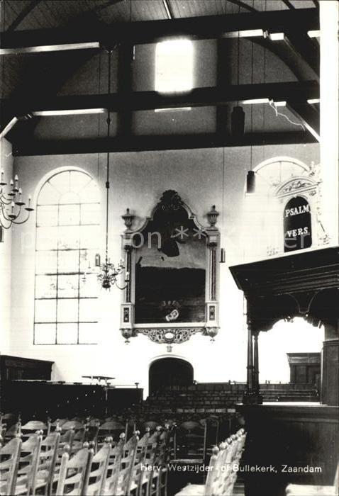 Zaandam Bullekerk innen