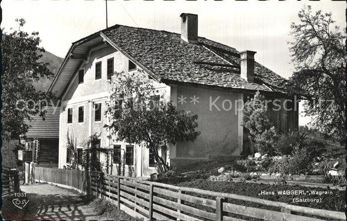 Wagrain Salzburg Haus Waggerl
