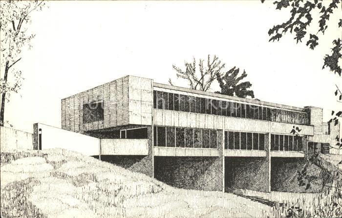 Columbus Indiana Quinco Consulting Center Zeichnung