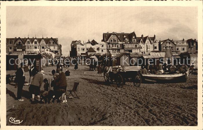 Berck-Plage Arrivee sur la Plage