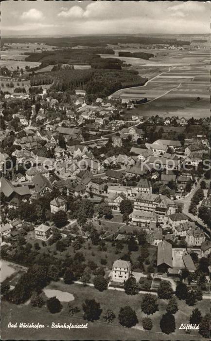 Bad Woerishofen Bahnhofviertel Luftbild