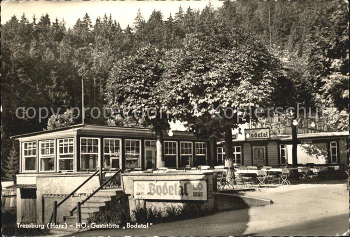 Treseburg Harz HO Gaststaette Bodetal