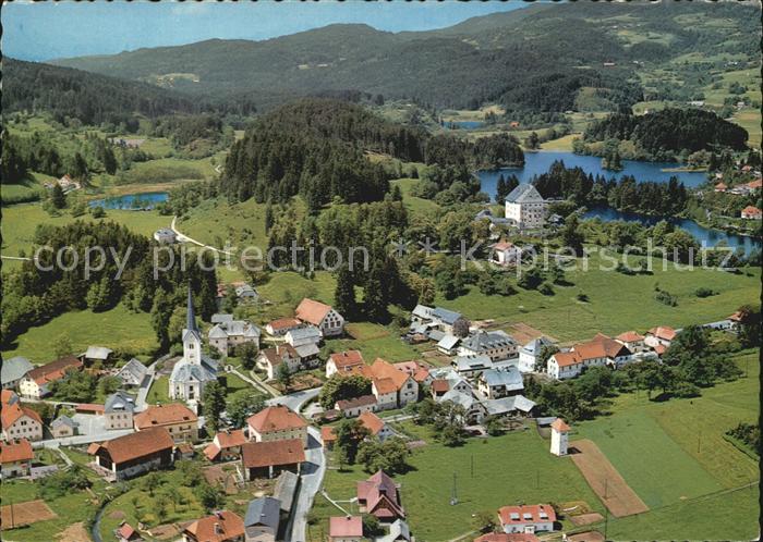 Moosburg Kaernten Schlossteiche