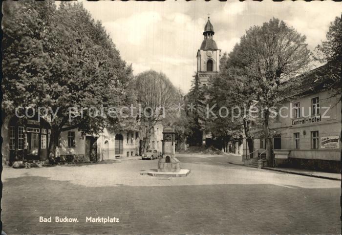 Bad Buckow Maerkische Schweiz Marktplatz