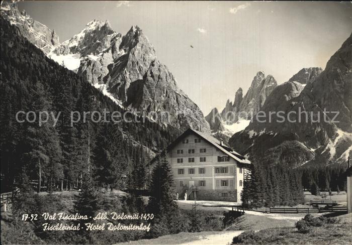 Fischleinthal Hotel Dolomitenhof