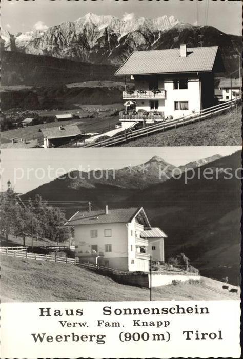 Weerberg Haus Sonnenschein