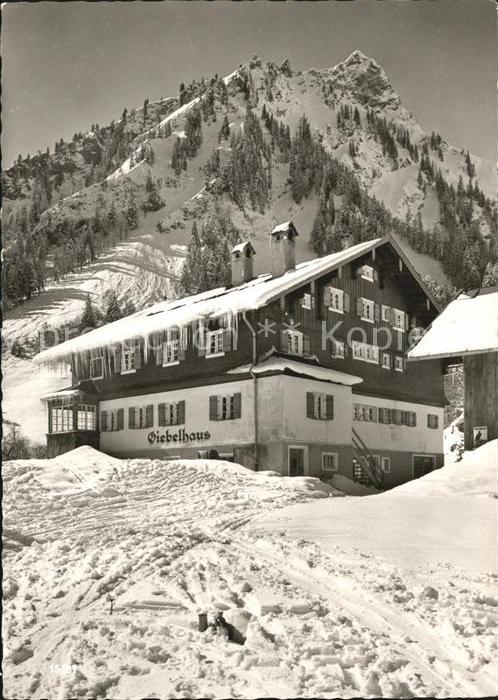 Hintersteinertal Giebelhaus Giebel
