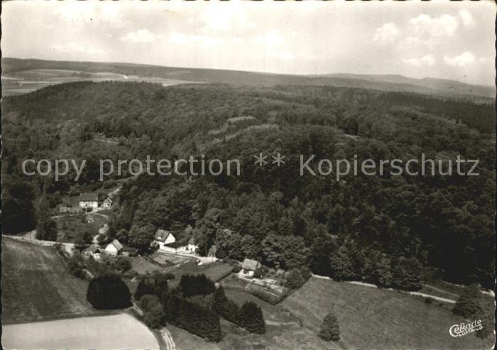 Helsen Waldhotel zum Fischhaus Luftaufnahme