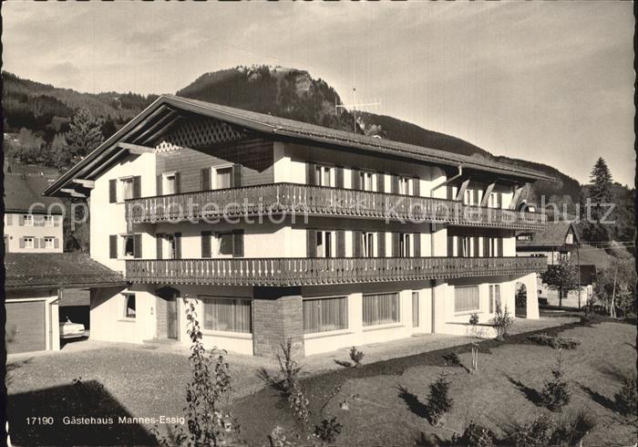 Vorderhindelang Gaestehaus Mannes Essig