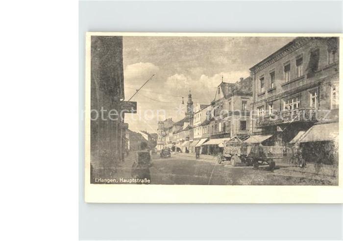 ERLANGEN Bayern Hauptstrasse