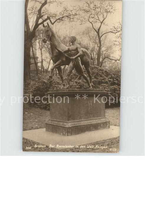 BREMEN  CITY Rosselenker Wall-Anlagen