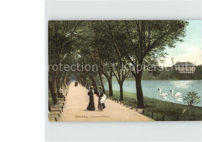 Zwickau Sachsen Schwanenteich