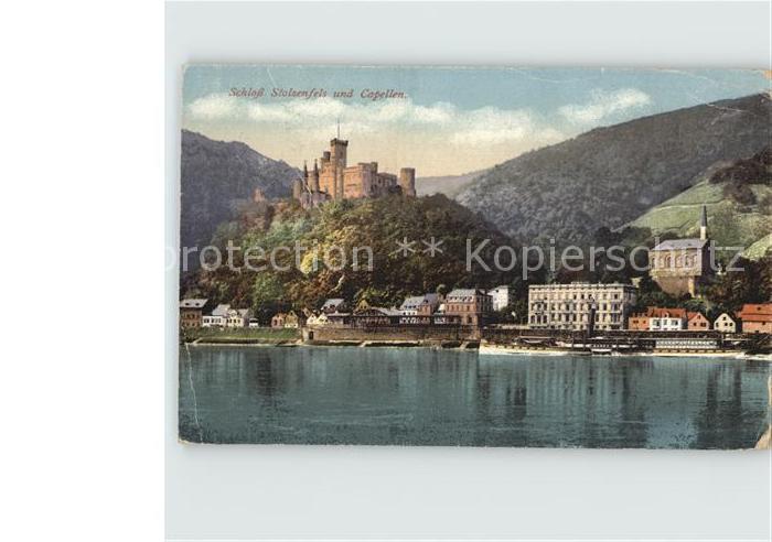 Koblenz Rhein Schloss Stolzenfels Capellen
