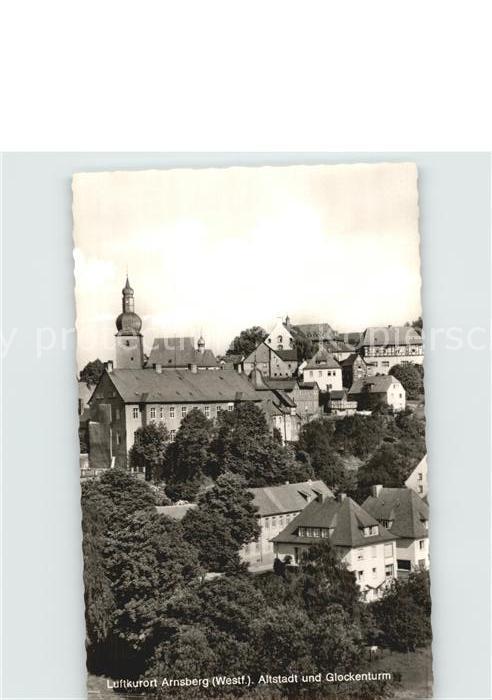 Arnsberg Westfalen Altstadt Glockenturm