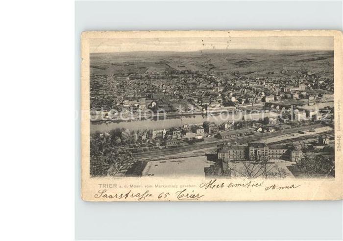 TRIER  CITY Blick vom Markusberg