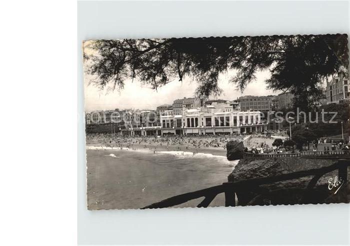 Biarritz Pyrenees Atlantiques Depuis le Basta Grande Plage