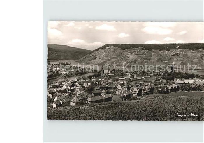 Bingen Rhein Ortsansicht