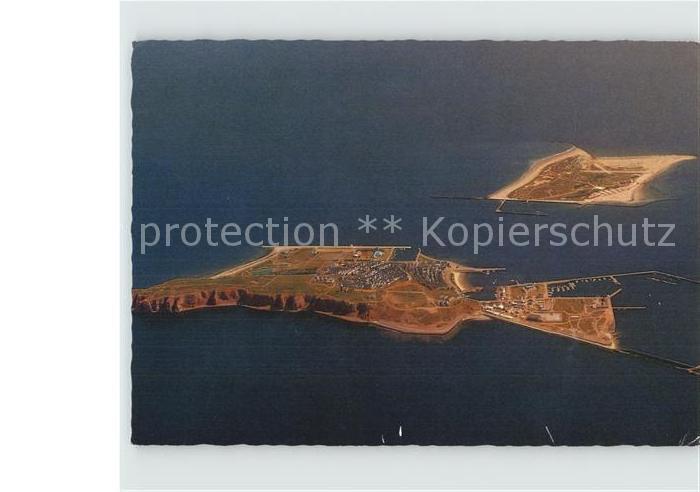 HELGOLAND Insel Schleswig-Holstein Fliegeraufnahme