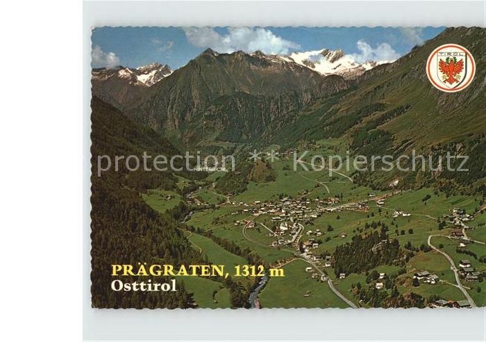 Praegraten Grossvenediger Fliegeraufnahme