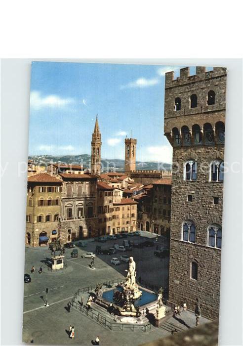 Firenze Florenz Signoria Platz