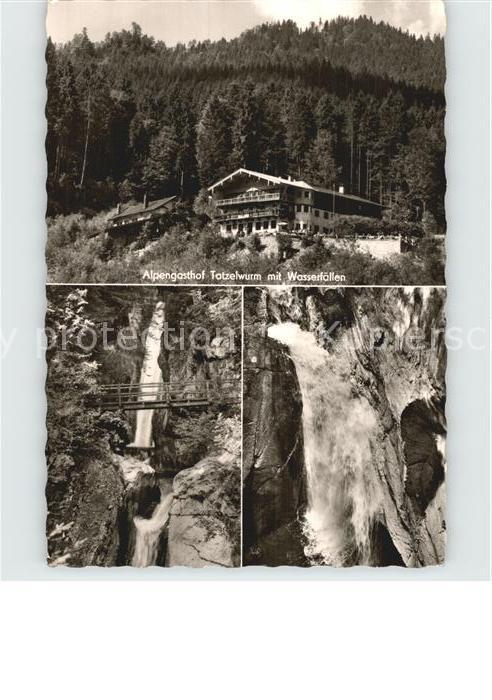 Oberaudorf Alpengasthof Tatzelwurm Wasserfall