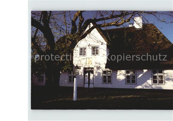 Keitum Sylt Gebaeude